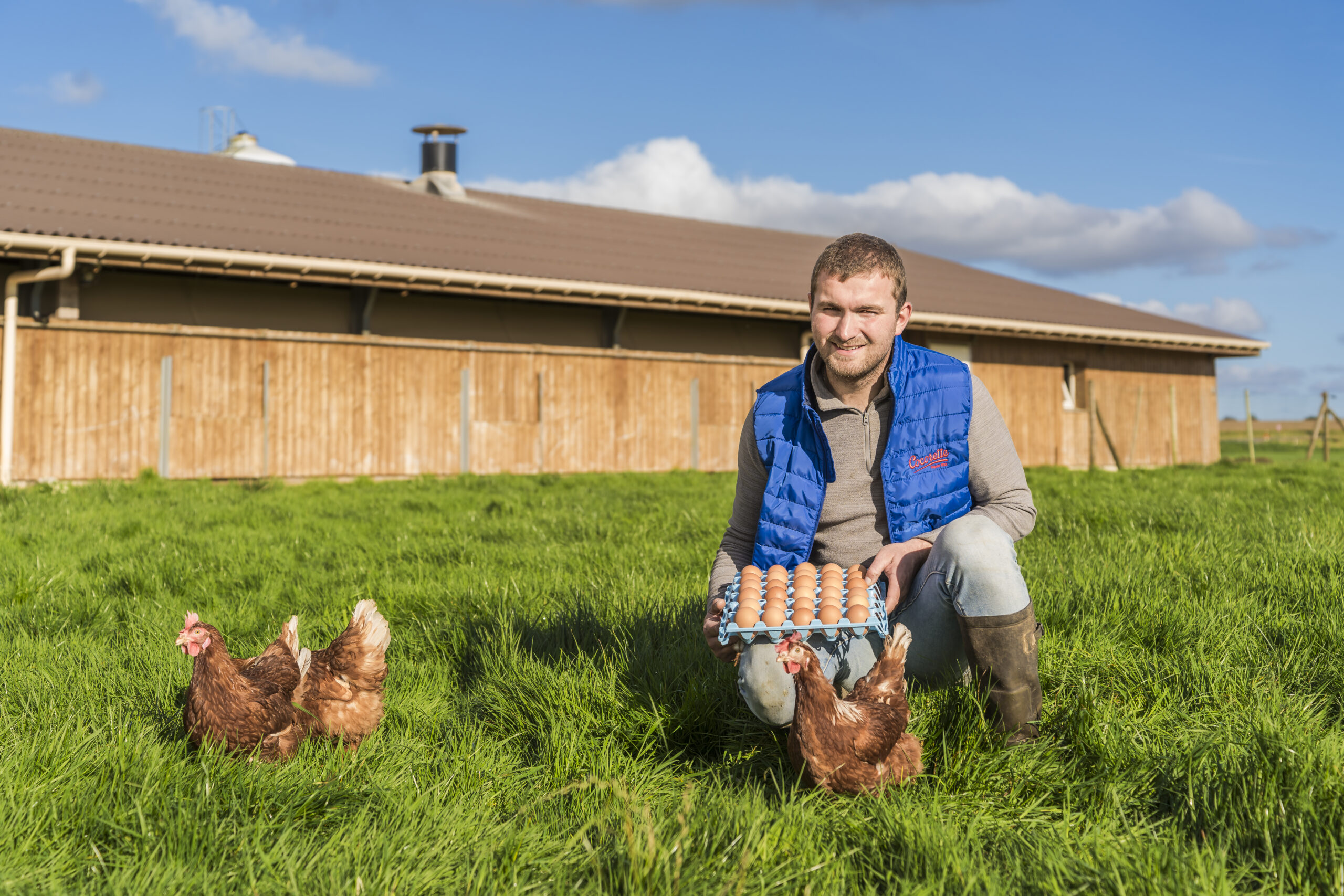 Cocorette accompagne l’installation de nouveaux éleveurs.
