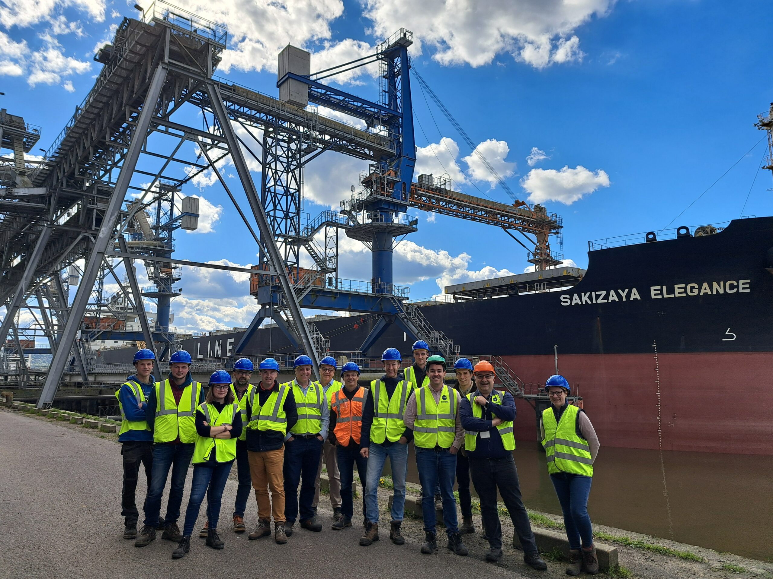 Visite des installations de Sénalia au port de Rouen 🚢