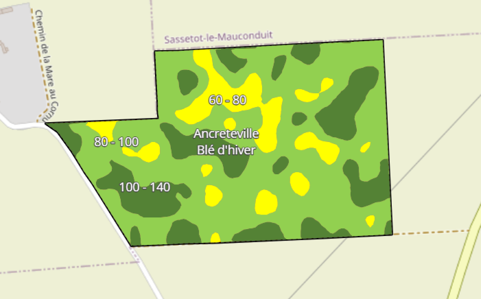 Ajustez vos apports d’engrais avec Interra Scan